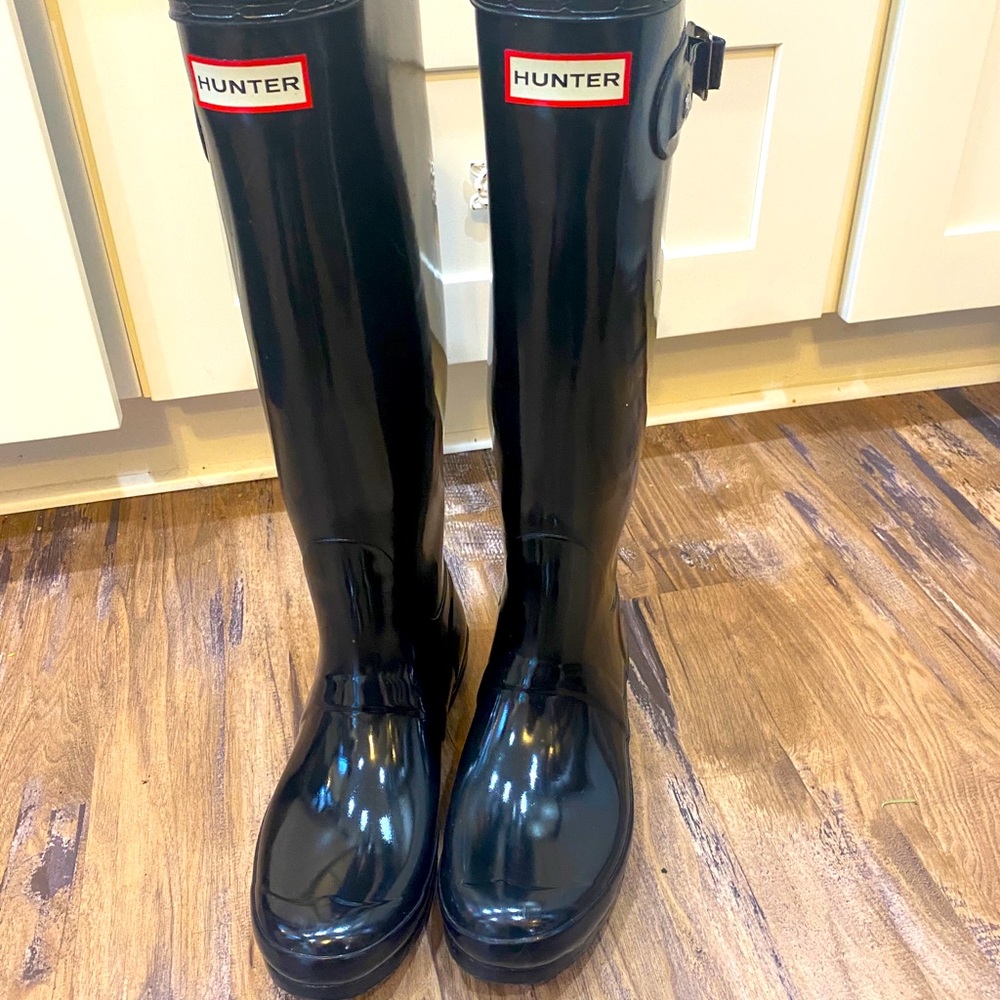 Hunter Original Adjustable Rain Boots Sz 8